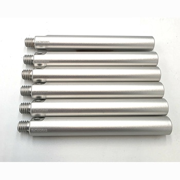Clear Anodized 4.5inch Screw-in Bars 15mm x 6