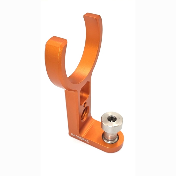 Burnt Orange Anodized Arri Map-2 Extension plate with Handle Support A - Image 3