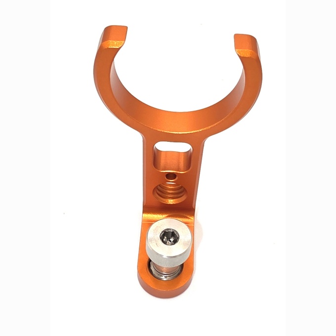 Burnt Orange Anodized Arri Map-2 Extension plate with Handle Support A - Image 2