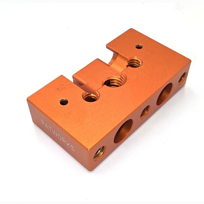 Burnt Orange Anodized Teradek Bolt 4K LT TX BLock