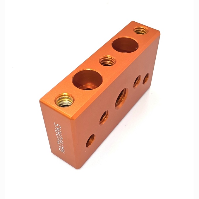 Burnt Orange Anodized Teradek Bolt 4K LT TX BLock - Image 2