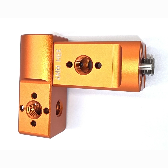 Burnt Orange Anodized Compact Handle Riser - Image 2