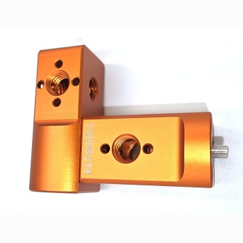 Burnt Orange Anodized Compact Handle Riser