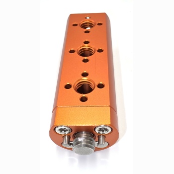 Burnt Orange 3/8th inch Handle Extension (Medium) 3 x 3/8th inch holes - 85mm