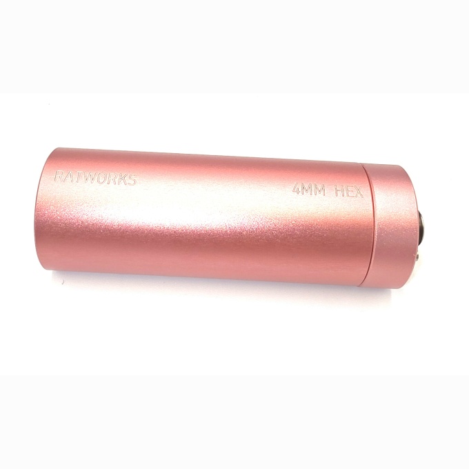 Pink Anodized Handle Extension 3/8" Medium