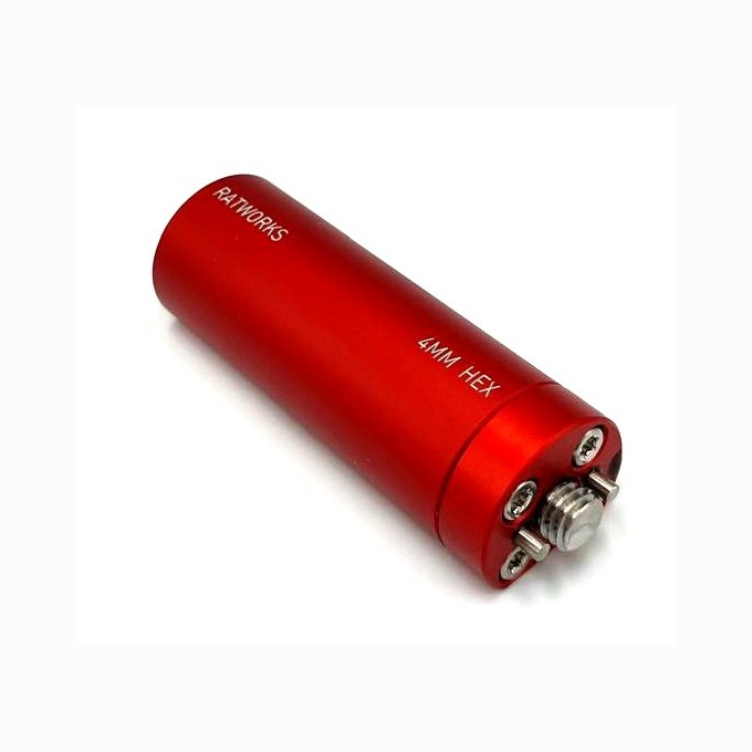 Red Anodized parts - various - 8 parts in total - Image 7
