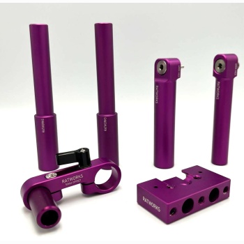 Purple Anodized parts - various