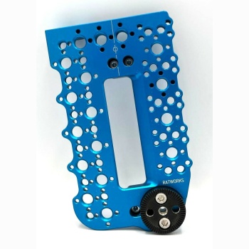 Blue Anodized part - Alexa 35 Integrated Side Plate